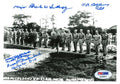 509 COMP GROUP AIR MEDAL MULTI SIGNED 5X7 PSA DNA PSA DNA AC03813 SWEENEY ALBURY0