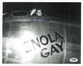 PAUL TIBBETS SIGNED 8X10 PHOTO PSA DNA (D) WWII ENOLA GAY PILOT0