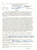 TIBBETS /VAN KIRK / JEPPSON SIGNED SILVER STAR DOCUMENT PSA DNA AB127110