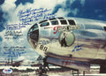 BOCKSCAR C-15 MULTI SIGNED 8x11 PHOTO THE GREAT ARTISTE PSA DNA AB12687 X70