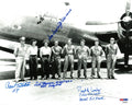 PAUL TIBBETS & WASP PILOTS SIGNED 8X10 PHOTO PSA DNA AD06053 RARE (X4)0