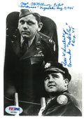 SWEENEY / ALBURY DUAL SIGNED 5X7 PHOTO BOCKSCAR C-15 PSA DNA AB126670