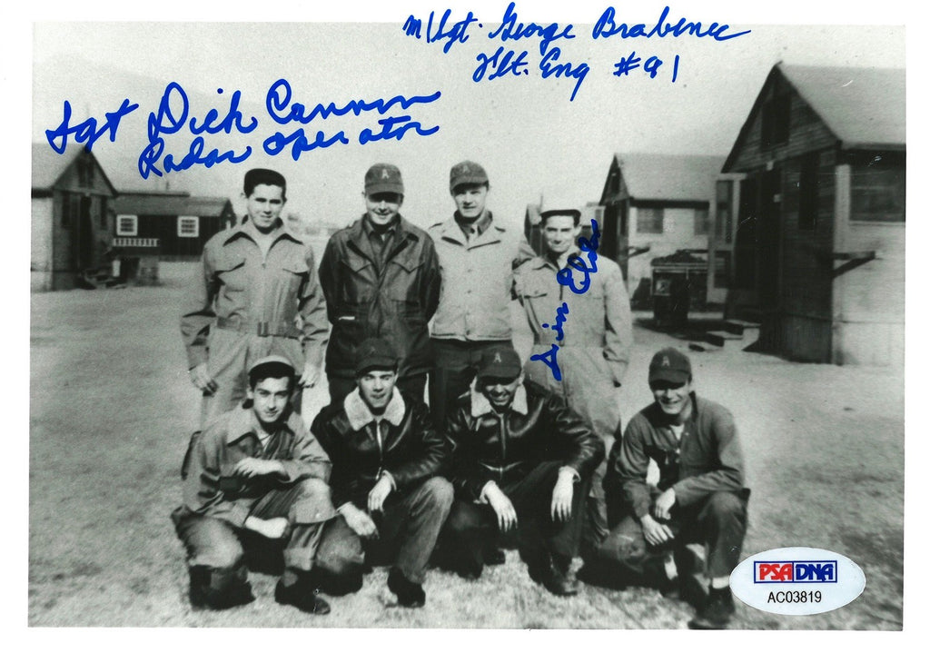 NECESSARY EVIL C-14 CREW MULTI SIGNED 5X7 PSA DNA PSA DNA AC038190