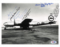 UP AN ATOM B-10 CREW MULTI SIGNED 8X10 PHOTO PSA DNA AD07665  X70