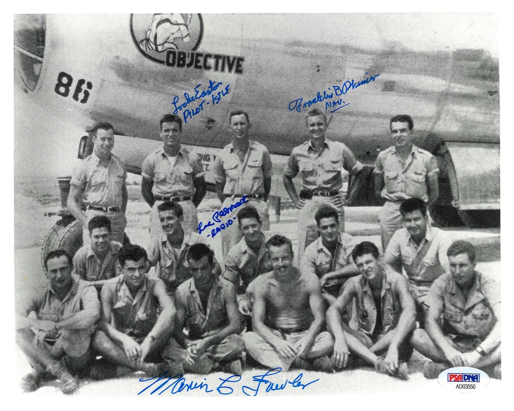 NEXT OBJECTIVE MULTI SIGNED 8X10 CREW PHOTO PSA DNA AD03550 X4 WWII0