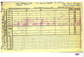 BOCKSCAR CREW MULTI SIGNED WEATHER FORECAST 8/9/1945 PSA DNA AD28581 (D) RARE0