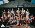 STRAIGHT FLUSH C-11 CREW MULTI SIGNED 8X10 PHOTO PSA DNA AC04825  X80