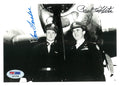 TIBBETS / FEREBEE DUAL SIGNED 5X7 ENOLA GAY B-9 PSA DNA AB12708 ENOLA GAY0