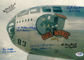 FULL HOUSE CREW A-1 MULTI SIGNED 8x11 PHOTO PSA DNA AB12766 X6 (D) WWII0