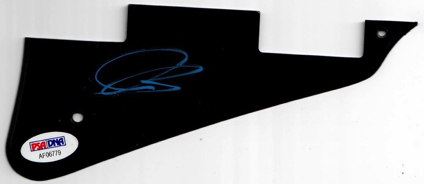 JOE BONAMASSA SIGNED LES PAUL PICKGUARD PSA DNA FULL LETTER0