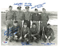 STRAIGHT FLUSH CREW C-11 MULTI SIGNED 8X10 PHOTO PSA DNA AB12787 (D) X6 MEMBERS0