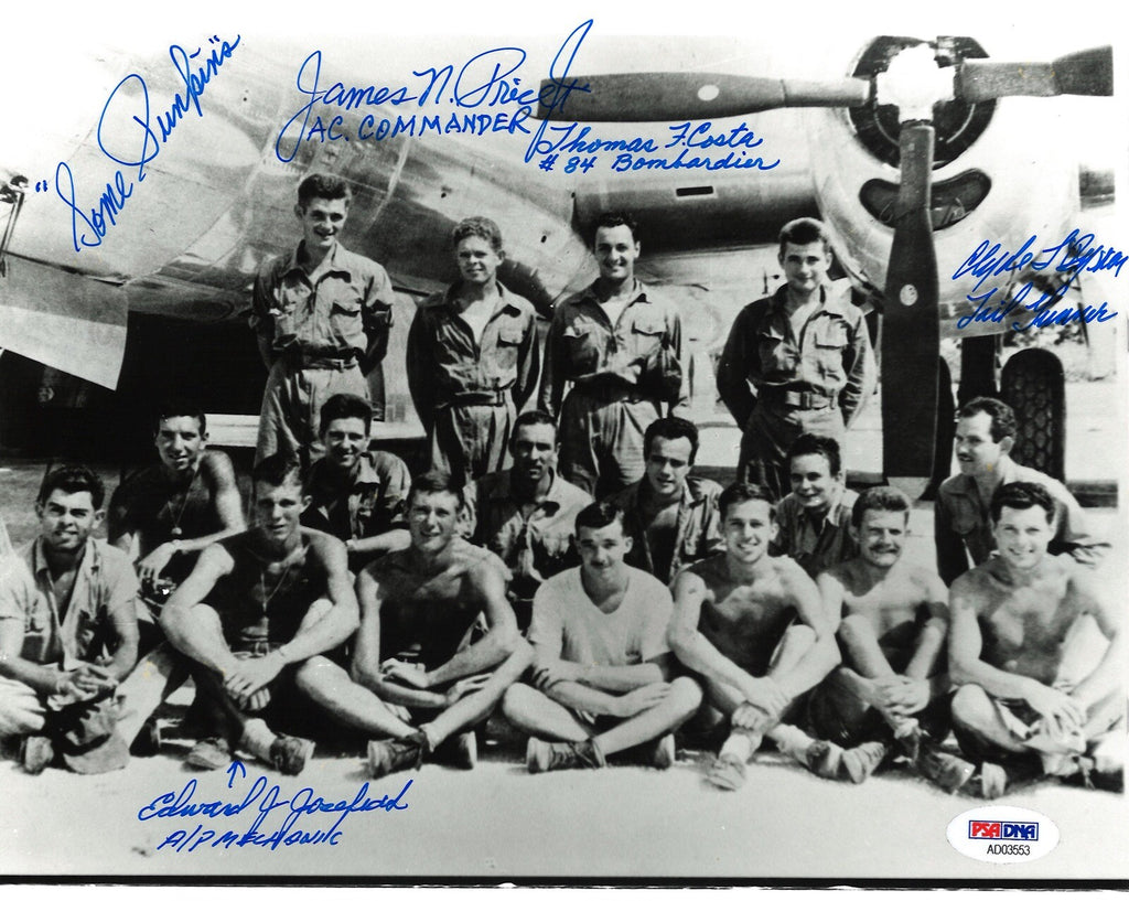 SOME PUNKINS CREW MULTI SIGNED 8X10 PHOTO PSA DNA AD03553 (D) X4 MEMBERS0