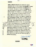 FREDERICK ASHWORTH SIGNED DOCUMENT PSA DNA AD28825 (D) WWII PROJECT ALBERTA0