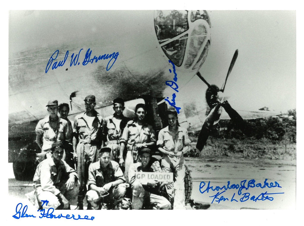 JABIT III CREW MULTI SIGNED 5x7 PHOTO PSA DNA AC03814 (x5)0