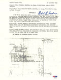 RICHARD NELSON SIGNED SILVER STAR DOCUMENT PSA DNA AD07651 (D) ENOLA GAY0