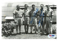 ENOLA GAY B-9 CREW MULTI SIGNED 5X7 PHOTO PSA DNA AB12695 (D) X3 MEMBERS0