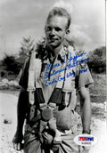 MORRIS JEPPSON SIGNED 5X7 PSA DNA AG08025 (D) WWII ENOLA GAY ETO0