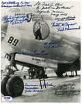 BOCKSCAR CREW C-15 SIGNED 8X10 PHOTO PSA DNA AB12691 X9 THE GREAT ARTISTE0
