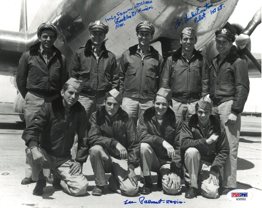 NEXT OBJECTIVE MULTI SIGNED 8X10 CREW PHOTO PSA DNA AD03552 X3 WWII0