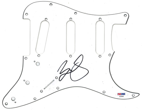 BRAD PAISLEY SIGNED STRATOCASTER PICKGUARD PSA DNA LETTER0