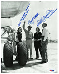 PAUL TIBBETS & WASP PILOTS SIGNED 8X10 PHOTO PSA DNA AD06052 RARE (X3)0