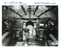 UP AN ATOM B-10 CREW DUAL SIGNED 8X10 PHOTO PSA DNA AB12813 (D) X2 MEMBERS0