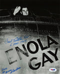 PAUL TIBBETS / ARMEN SHAMILAN SIGNED 8X10 PHOTO PSA DNA AD03601 ENOLA GAY0