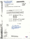 FREDERICK ASHWORTH / DON MASTICK SIGNED PROJECT ALBERTA DOCUMENT PSA DNA AD076680