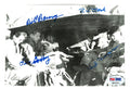 FERGUSON / GODFREY / STOCK / BARNEY SIGNED 5X7 BOCKSCAR C-13 PSA DNA AB126250