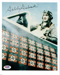 FRANCIS GABBY GABRESKI SIGNED 8X10 PSA DNA (D) WWII ACE 34.5V0