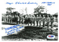 509 COMP GROUP AIR MEDAL MULTI SIGNED 5X7 PSA DNA PSA DNA AC03812 SWEENEY ALBURY0