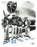 BOCKSCAR C-13 CREW MULTI SIGNED 8X10 PHOTO PSA DNA AB12626 x4 (D) WWII0