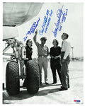 PAUL TIBBETS & WASP PILOTS SIGNED 8X10 PHOTO PSA DNA AD06051 RARE (X3)0