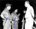 CHARLES SWEENEY & CD ALBURY SIGNED 8X10 PHOTO PSA DNA AE08187 (D) BOCKSCAR C-150