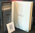 CHARLIE DUKE SIGNED MOONWALKER HARD BOUND BOOK AIV 10TH MOONWALKER APOLLO 160
