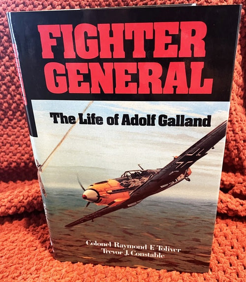 Adolf Galland Autographed Fighter General Signature Edition Book PSA DNA1