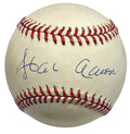 Hank Aaron Signed MLB Baseball JSA COA D11075 (D) Braves HOF0