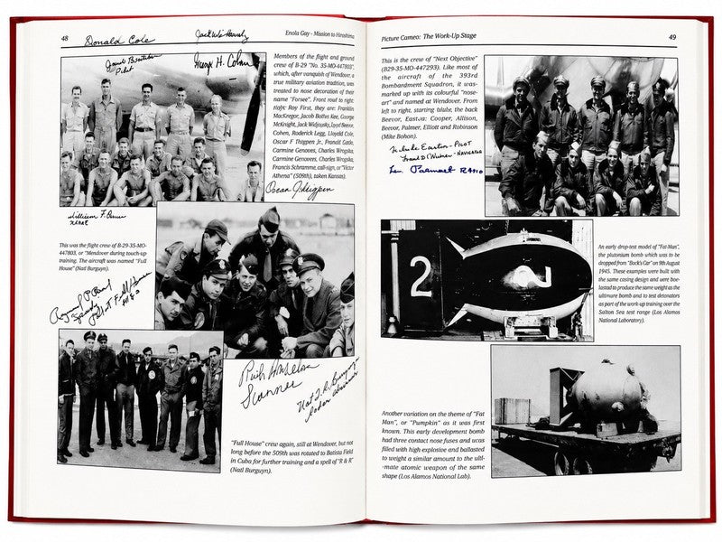 509th Composite Group Archive 451 Signed Enola Gay Book PSA/DNA LOA WWII4