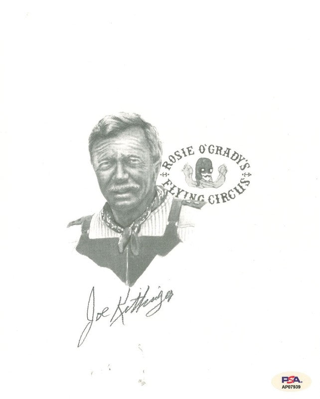 Joe Kittinger Signed 8x10 Print PSA DNA LOA Jay Ashurst Artwork0