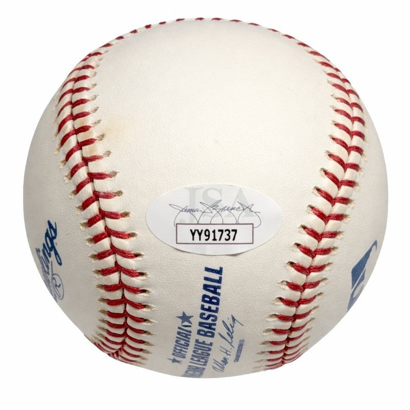 Barack Obama Signed OML Baseball Sweet Spot Ballpoint Pen JSA LOA President #371