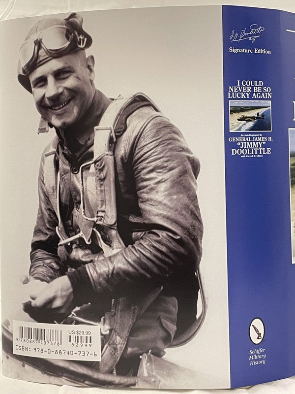 Jimmy Doolittle Signed I Could Never Be So Lucky Book Signature Edition PSA DNA1