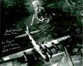 8th Air Force B-17 Veterans Signed 16x20 Photograph PSA DNA LOA WWII x5 Veterans0
