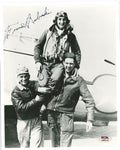 FRANCIS GABBY GABRESKI SIGNED 8X10 PSA DNA (D) WWII ACE 34.5V0