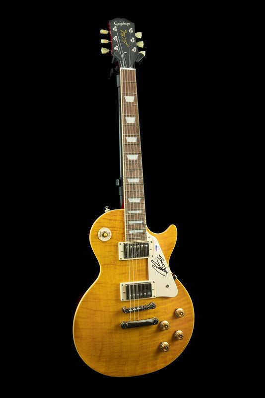 Joe Bonamassa Signed Epiphone Lazarus Les Paul Guitar PSA DNA LOA w/ Case1