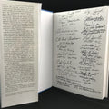 Fighter Combat Signed Book 65 Ace Autographs PSA DNA LOA Yeager Olds Rall0