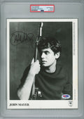 John Mayer Signed 8x10 Photograph PSA DNA Encapsulated w/ LOA Full Signature 290