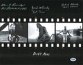 WWII P-47 Aces Multi Signed 11x14 Filmstrip Pisanos McCauley Fleischer PSA DNA0