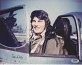 ROBIN OLDS SIGNED 8X10 PHOTOGRAPH PSA DNA (D) WWII ACE 17V0
