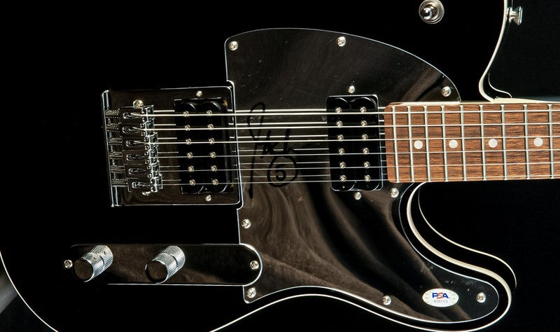 John 5 Signed Fender Squier Telecaster Artist Model Guitar PSA DNA LOA0