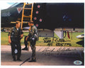 STEVE RITCHIE CHUCK DEBELLEVUE SIGNED 8X10 PSA DNA AP07926 VIETNAM ACES 555TFS0
